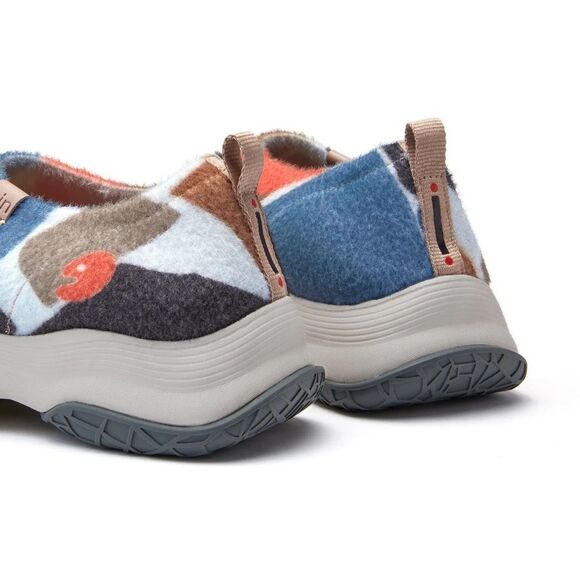 UIN Women's Walking Shoes Slip On Sneaker (COLORED STONE TRACK TOLEDO V) No Box - Picture 8 of 11